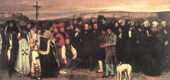 Gustave Courbet : Burial at Ornans